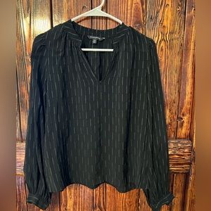 Banana republic extra small, balloon sleeve blouse